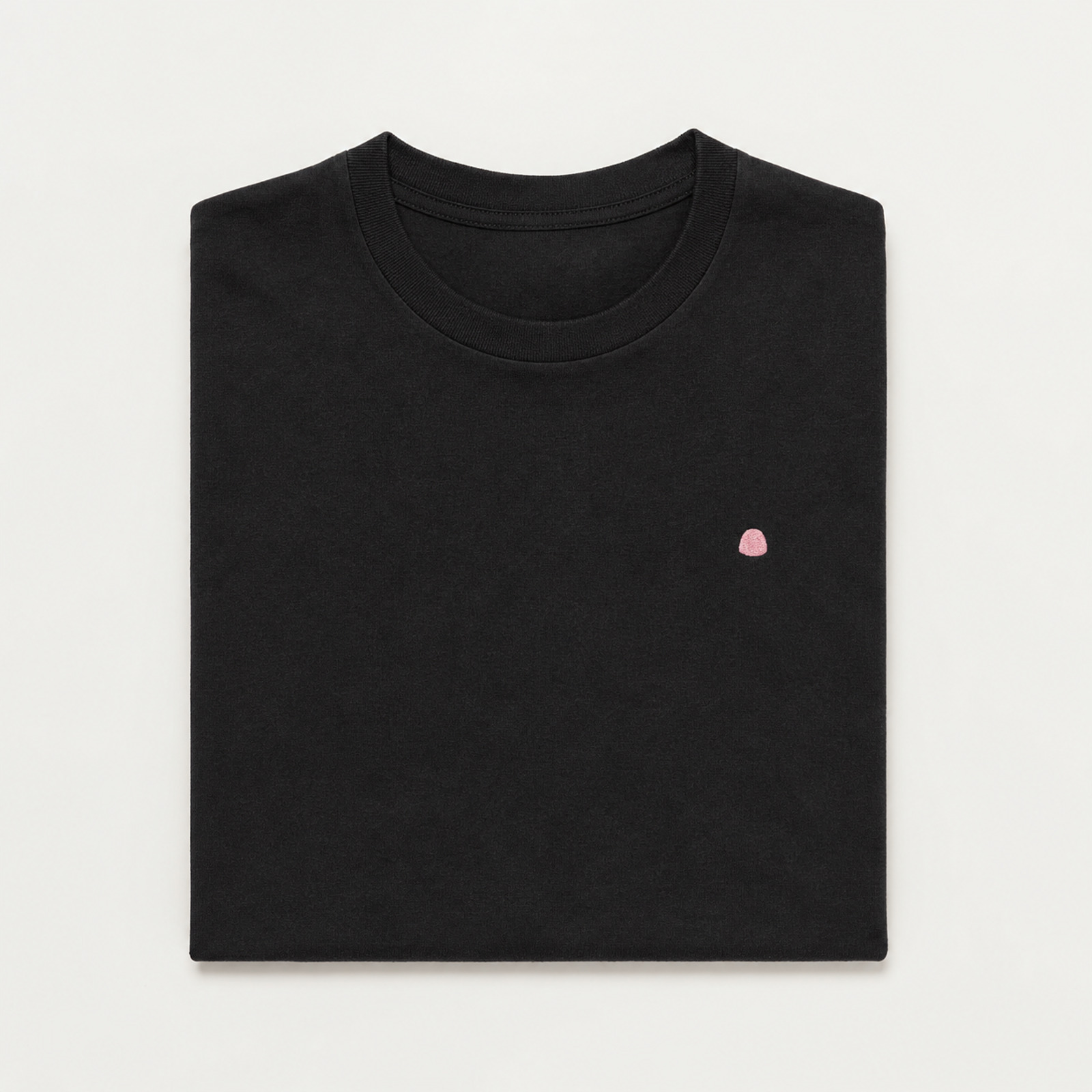 Folded cotton t-shirt with a WireGum print